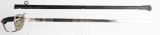WWI IMPERIAL GERMAN MODEL 1889 ENGRAVED SWORD WW1