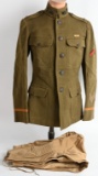 WW1 US ARMY SANITARY CORPS OFFICER UNIFORM WWI
