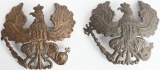 WW1 IMPERIAL GERMAN SPIKED HELMET PLATE LOT WWI