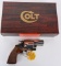 COLT NICKEL FINISHED COBRA .38 WITH BOX