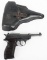 WW2 AC42 CODE WALTHER P-38 PISTOL RIG