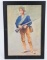 REMINGTON TYPE OIL ON CANVAS 1898 TROOPER PAINTING