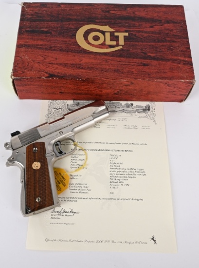 DOCUMENTED SPL, ORDER COMBAT COMMANDER COLT