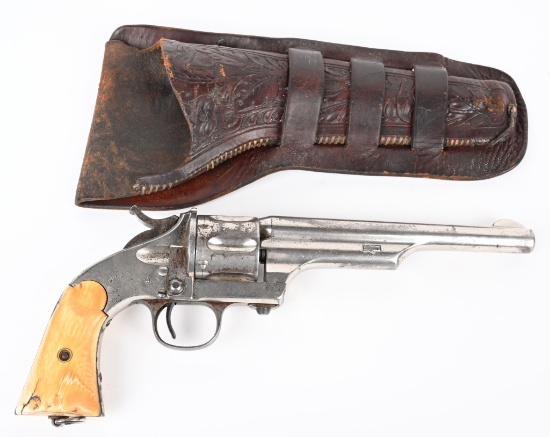 FINE MERWIN HULBERT OPEN TOP .44 REVOLVER