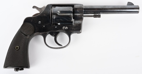 FINE EARLY COLT NEW SERVICE 44 REVOLVER-1904