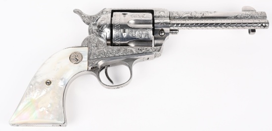 MASTER ENGRAVED COLT SINGLE ACTION ARMY (1904)