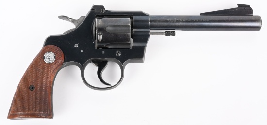 SCARCE COLT OFFICERS MODEL SPL .38 TARGET REVOLVER