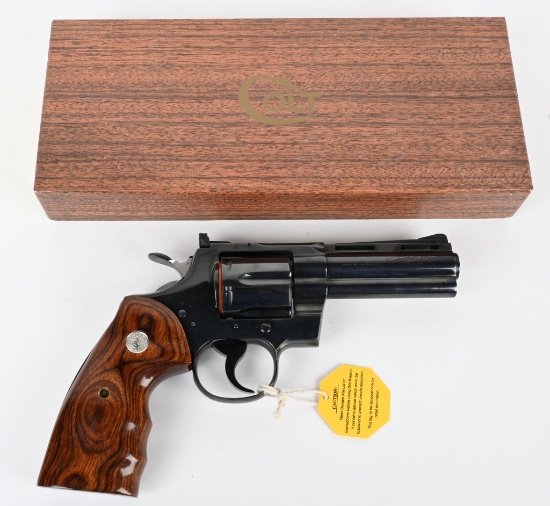 1963 PRODUCTION COLT PYTHON 4" .357 MAG REVOLVER