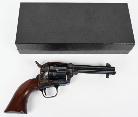 USFA 4-3/4 SINGLE ACTION ARMY BLUE & CASE .45 CAL
