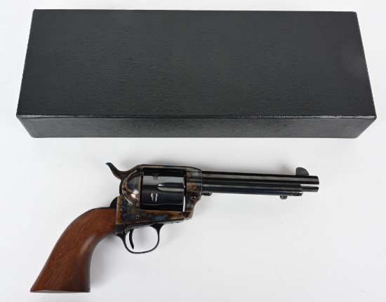 USFA BLUE AND CASE COLORED SINGLE ACTION .45 COLT