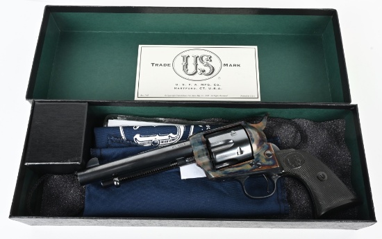 PRE-WAR FINISHED USFA COLT SAA .45 COLT 5-1/2"