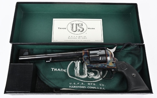 SCARCE USFA SINGLE ACTION 38-40 WCF 7-1/2"