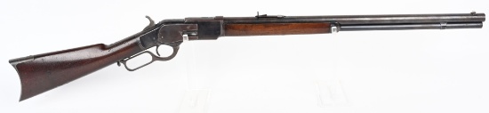 FINE 1ST MODEL THUMB PRINT WINCHESTER 1873 RIFLE