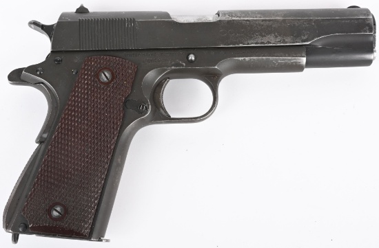 WW2 COLT 1911-A1 PISTOL MANUFACTURED 1943