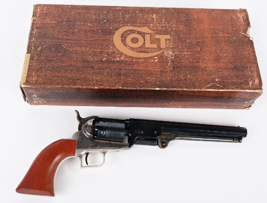 BOXED COLT 2ND GEN. MODEL 1851 NAVY REVOLVER