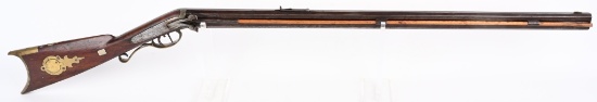 W.E. ROBBINS PERCUSSION O/U MULE EAR RIFLE