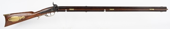 FINE 1840'S OVER UNDER HALF STOCK PERCUSSION RIFLE