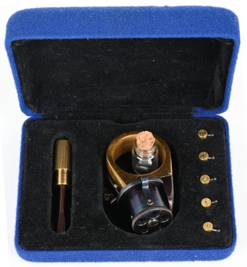 CASED ENGLISH 2MM PINFIRE RING GUN