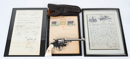 TEXAS RANGER JOHN SLAUGHTER'S COLT REVOLVER