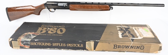 BOXED BROWNING B-80 LT .20 SEMI AUTO SHOTGUN