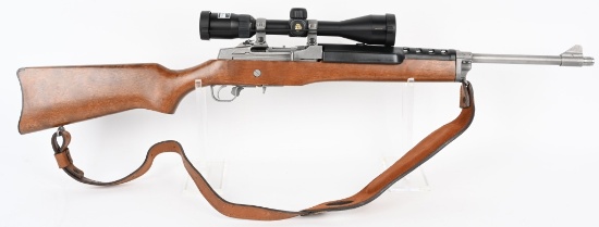 CASED RUGER MINI THIRTY SEMI AUTO RIFLE