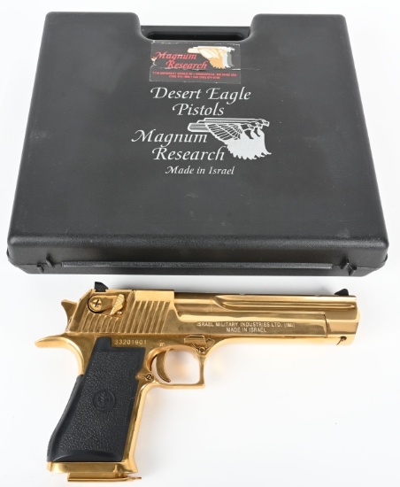 MAGNUM RESEARCH .44 MAG, DESERT EAGLE (GOLD)