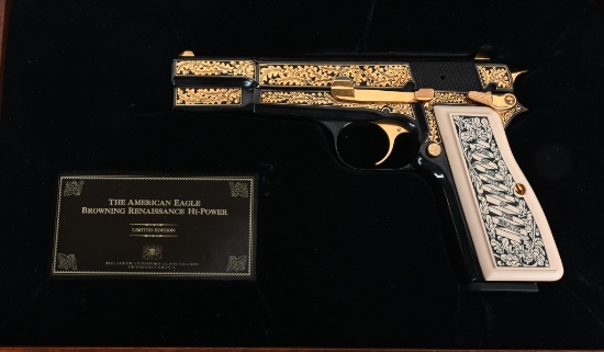 CASED BROWNING RENAISSANCE HI-POWER 1 OF 750