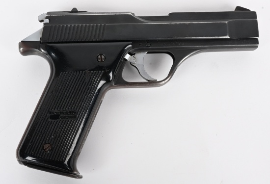 CASED BENELLI MODEL B82 SEMI AUTO PISTOL SER #3