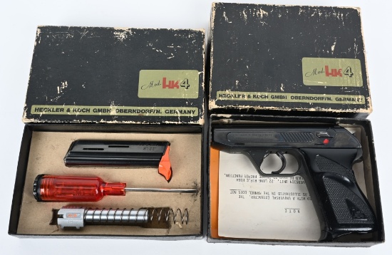 BOXED HK MODEL HK4 W/CONVERSION .22 KIT
