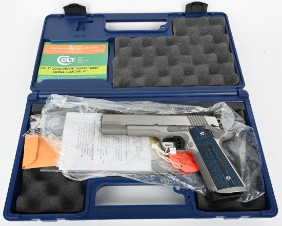 CASED STAINLESS COLT GOLD CUP TROPHY 1911