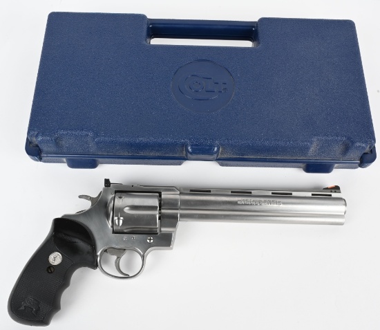 BOXED STAINLESS COLT ANACONDA .44 MAGNUM