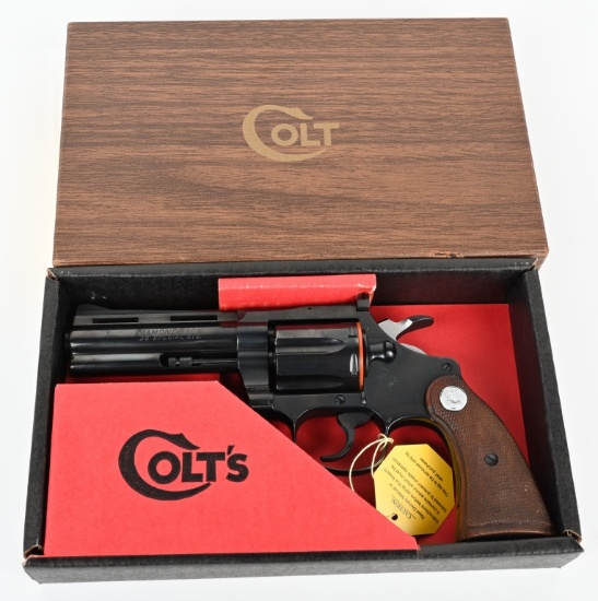 AS NEW BOXED COLT DIAMONDBACK REVOLVER