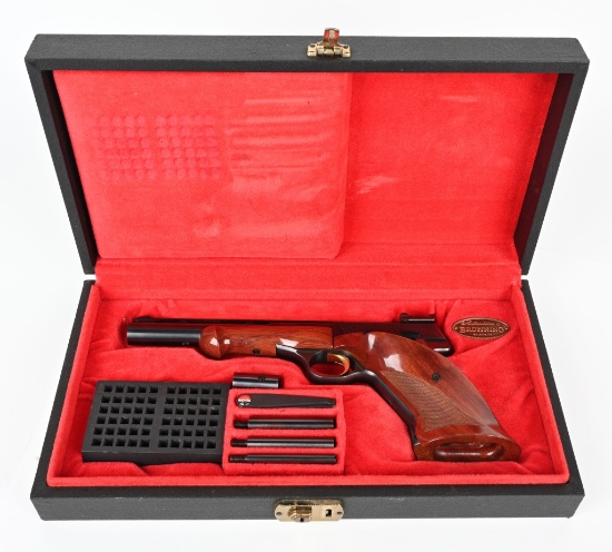CASED BROWING MEDALIST SEMI AUTO .22 TARGET PISTOL