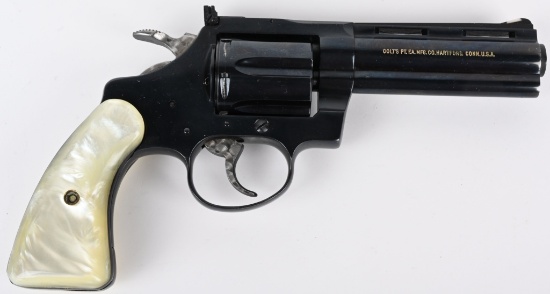 FINE COLT DIAMONDBACK .22 REVOLVER 1976