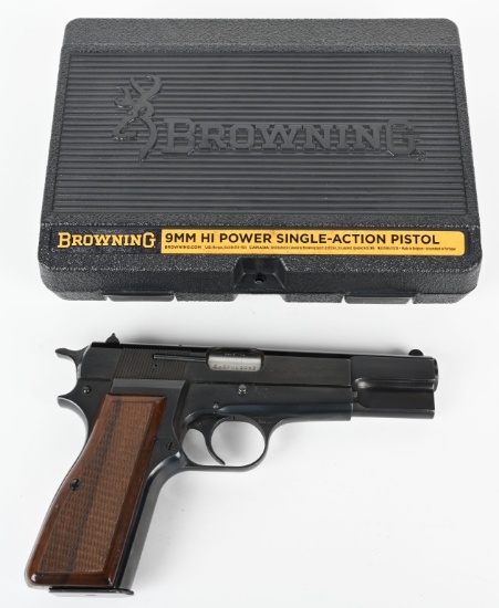 BOXED BELGIUM BROWNING HI-POWER PISTOL