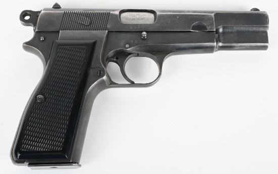 WW2 GERMAN INSPECTED SLOTTED FN 9MM HIGH POWER