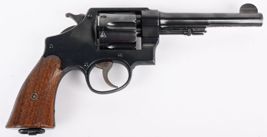 HIGH CONDITION S&W US MODEL 1917 REVOLVER