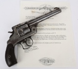 SCARCE S&W .44 DOUBLE ACTION FRONTIER REVOLVER