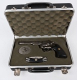 CASED RARE COLT STAINLESS TROOPER MKIII .22 MAGNUM
