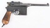 FINE MAUSER MODEL C-96 BROOMHANDLE PISTOL