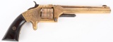 ENGRAVED & GOLD PLATED S&W NO. 2 ARMY REVOLVER