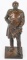 WWI BRONZE OTTO VON BISMARCK BY FRITZ SCHAPER