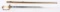 PRE CIVIL WAR EAGLE HEAD POMMEL SWORD W/ SCABBARD
