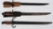 WWII JAPANESE BAYONET LOT OF THREE IJA WW2