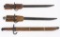 WWII JAPANESE BAYONET LOT OF THREE IJA WW2