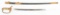 WWII JAPANESE NAVY OFFICER SWORD & SCABBARD WW2