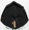 WWII FASCIST MVSN ITALIAN BLACK SHIRT OVERSEAS CAP