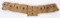 WWI M1912 MILLS CAVALRY BANDOLIER DATED 1917 WW1