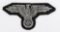 WWII NAZI GERMAN SS OFFICER'S SLEEVE EAGLE WW2
