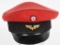 WWII NAZI GERMAN REICHSBAHN CONDUCTOR'S VISOR HAT